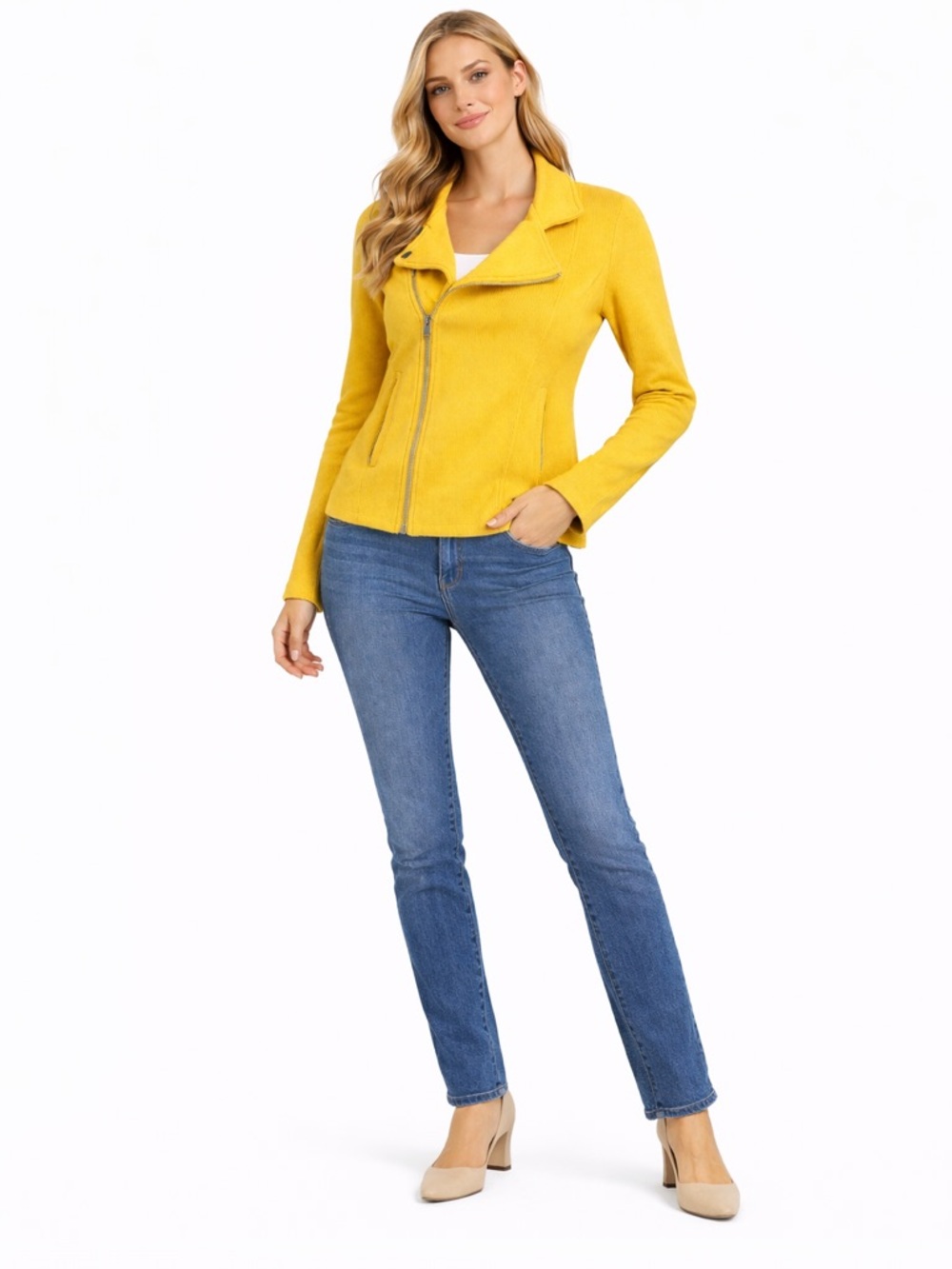 Ralph Lauren Yellow Sweater Jacket